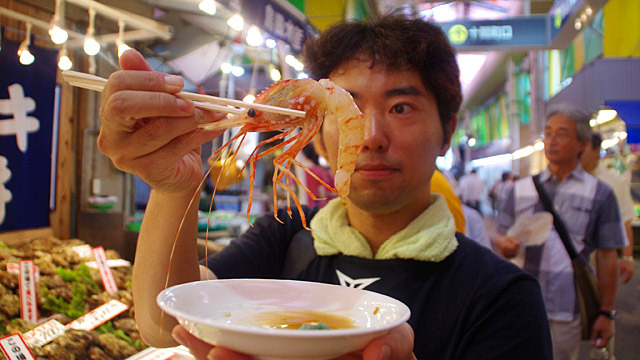 金沢といえば近江町ですよ!