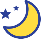 深夜のイメージ画像