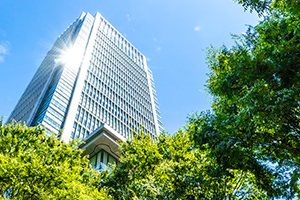 上場企業の会社のイメージ画像