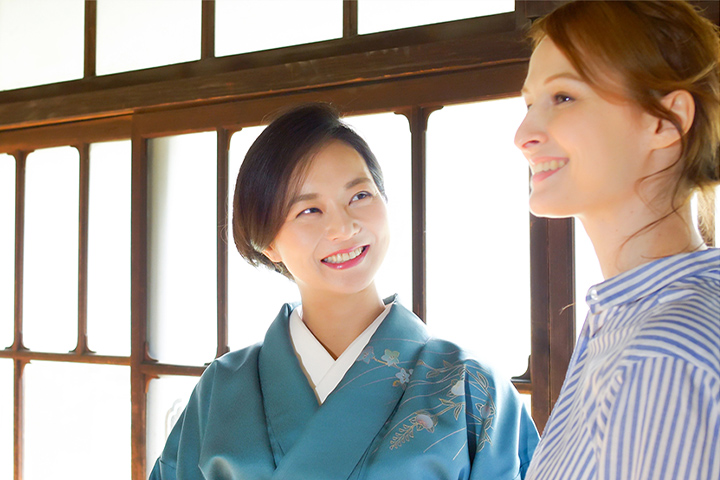 世界中の人々と触れ合える