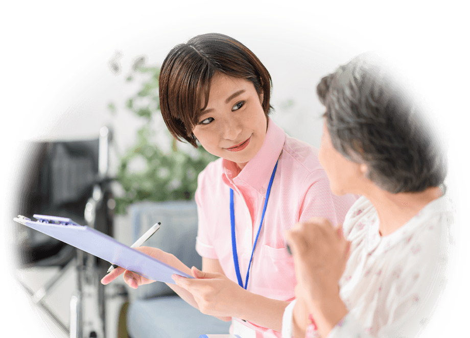 認定調査員・サービス管理責任者・社会福祉士のイメージ画像