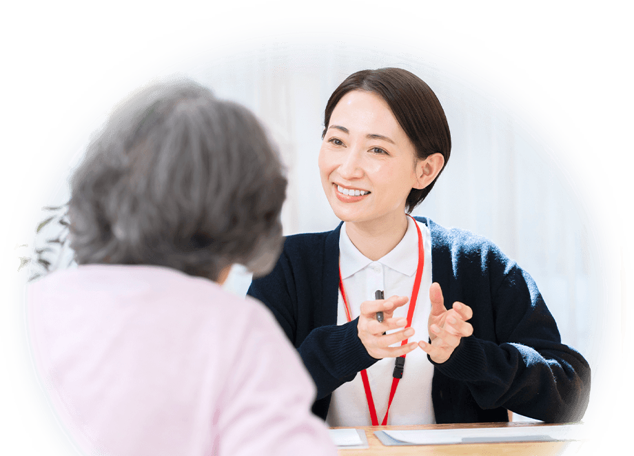 認定調査員・サービス管理責任者・社会福祉士のイメージ画像