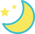 深夜のイメージ画像